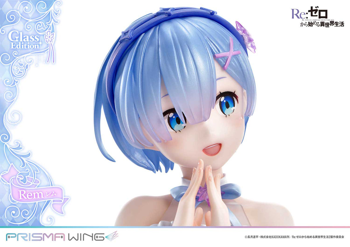 Re:ZERO -Starting Life in Another World- - PRISMA WING Rem Glass Edition 1/7 Scale Figure collectible scale model made of plastics by Tokyo Figure