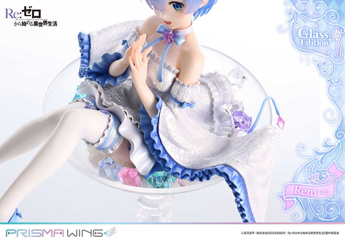 Re:ZERO -Starting Life in Another World- - PRISMA WING Rem Glass Edition 1/7 Scale Figure collectible scale model made of plastics by Tokyo Figure