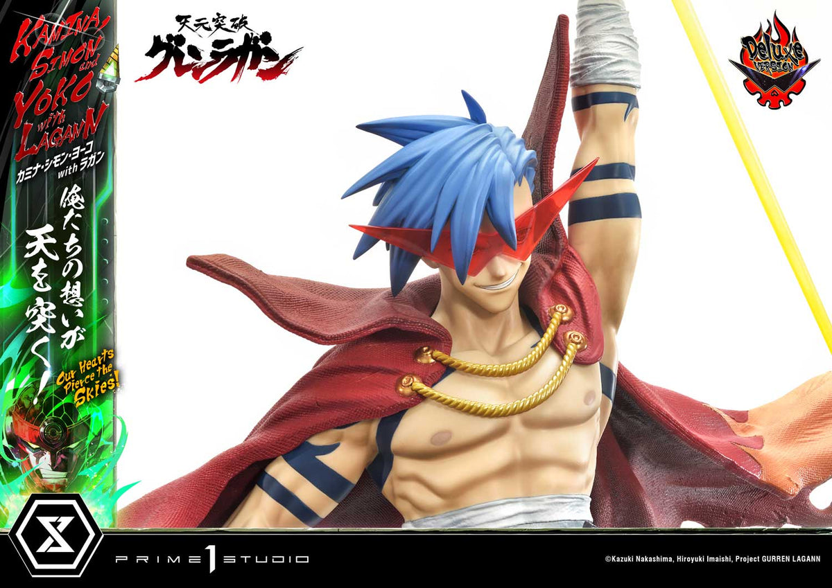 Tengen Toppa Gurren Lagann - Ultimate Premium Master Line – Kamina, Simon & Yoko with Lagann DX Edition collectible scale model made of plastics by Tokyo Figure
