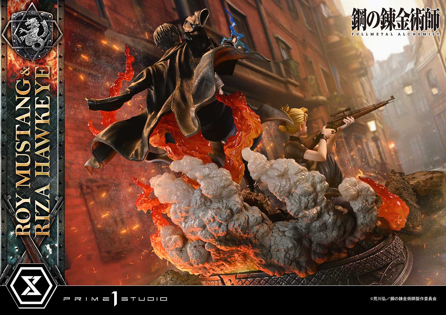 Concept Master Line Fullmetal Alchemist FULLMETAL ALCHEMIST Roy Mustang & Riza Hawkeye DX Edition collectible scale model made of plastics by Tokyo Figure