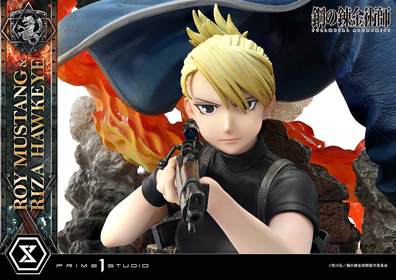 Concept Master Line Fullmetal Alchemist FULLMETAL ALCHEMIST Roy Mustang & Riza Hawkeye DX Edition collectible scale model made of plastics by Tokyo Figure