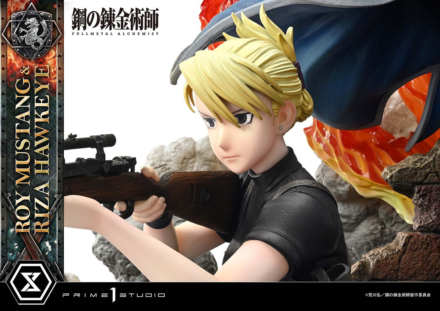 Concept Master Line Fullmetal Alchemist FULLMETAL ALCHEMIST Roy Mustang & Riza Hawkeye DX Edition collectible scale model made of plastics by Tokyo Figure