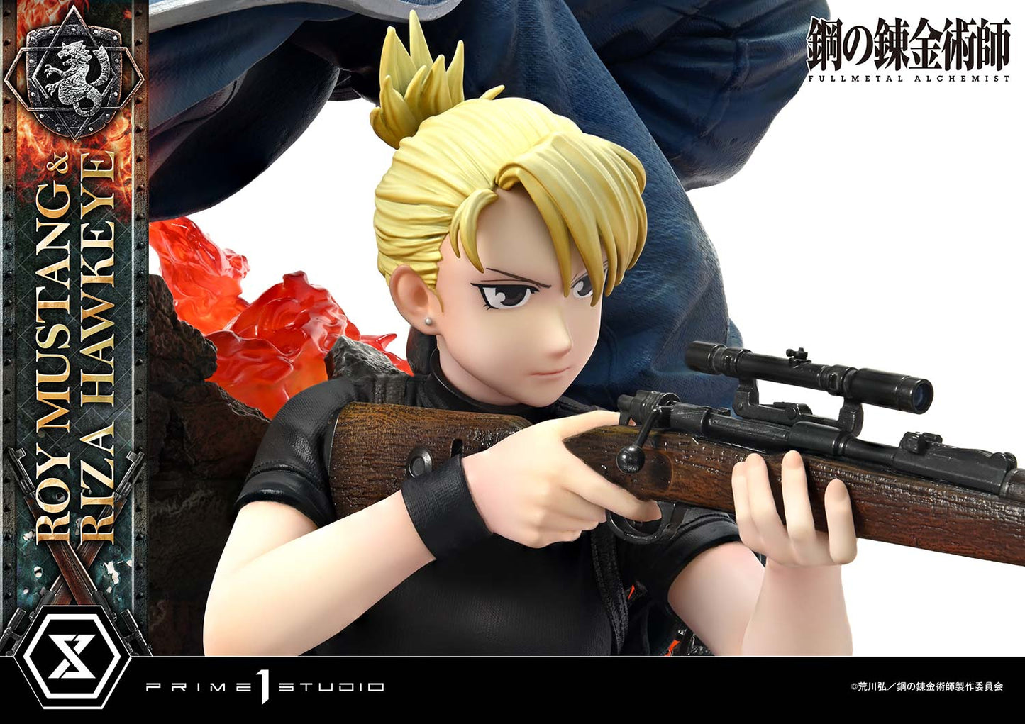 Concept Master Line Fullmetal Alchemist FULLMETAL ALCHEMIST Roy Mustang & Riza Hawkeye DX Edition collectible scale model made of plastics by Tokyo Figure