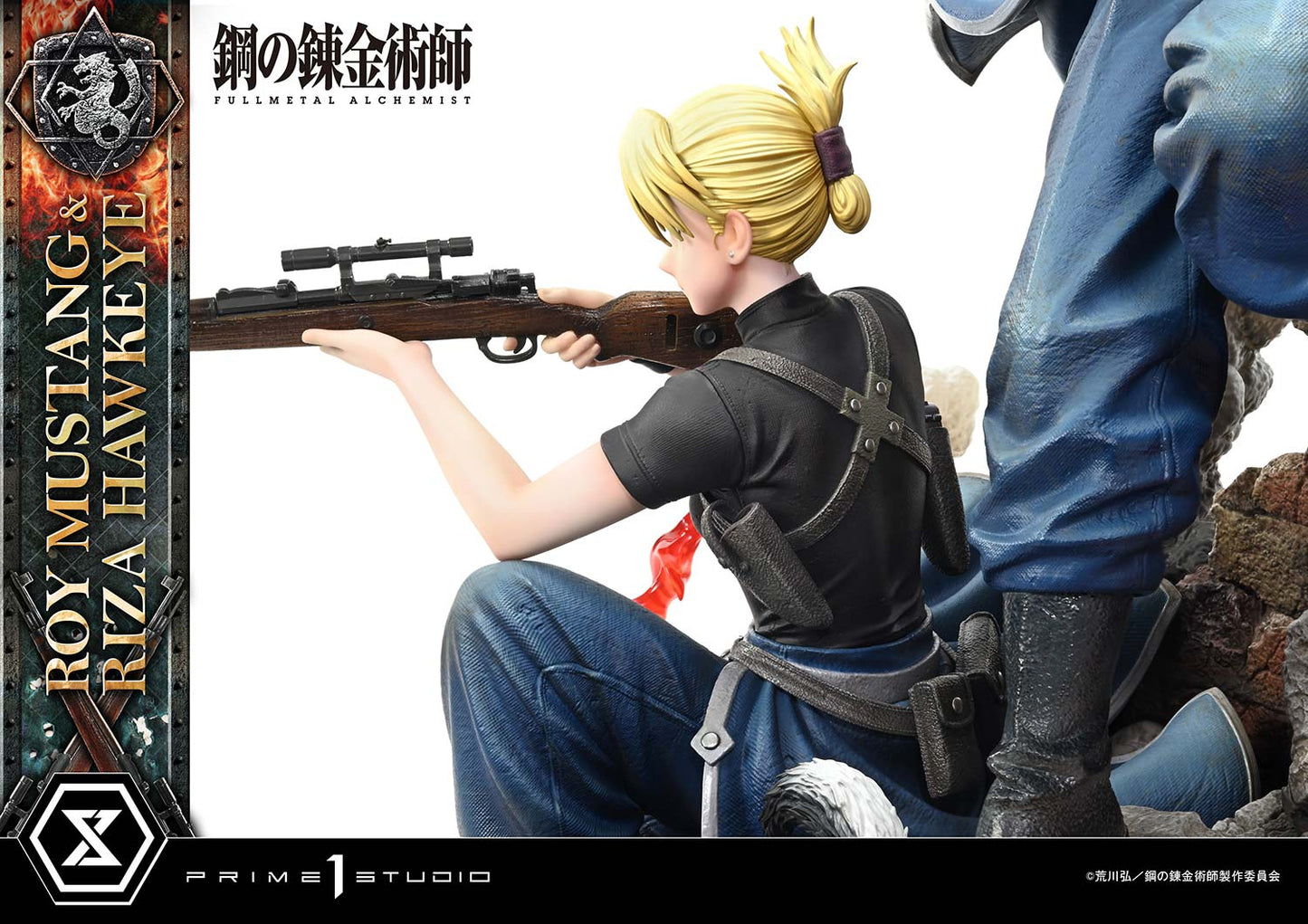 Concept Master Line Fullmetal Alchemist FULLMETAL ALCHEMIST Roy Mustang & Riza Hawkeye DX Edition collectible scale model made of plastics by Tokyo Figure