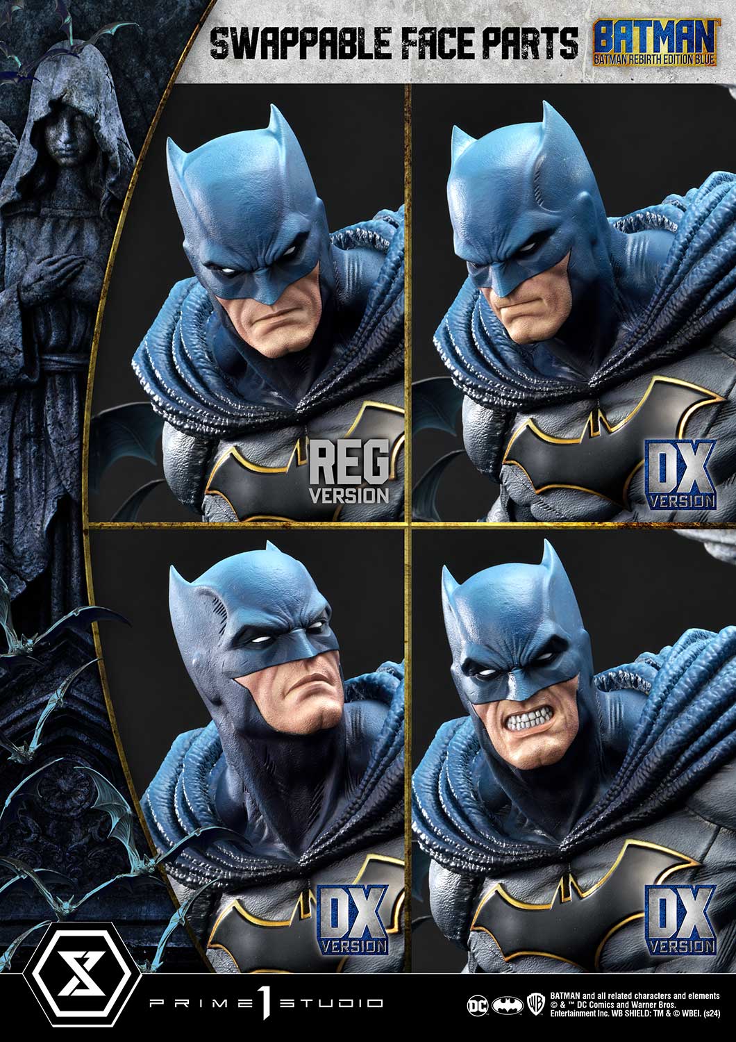 Batman (1989) / DC Comics - HD Museum Masterline Batman (1989) Batman collectible scale model made of plastics by Tokyo Figure