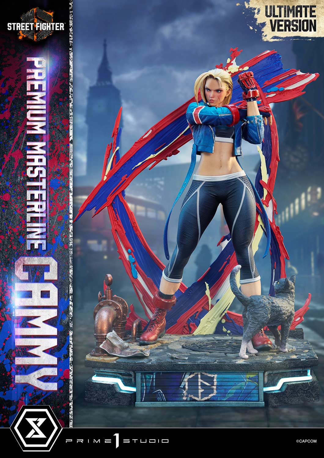 Premium Master Line Street Fighter VI Cammy Ultimate Edition collectible scale model made of plastics by Tokyo Figure