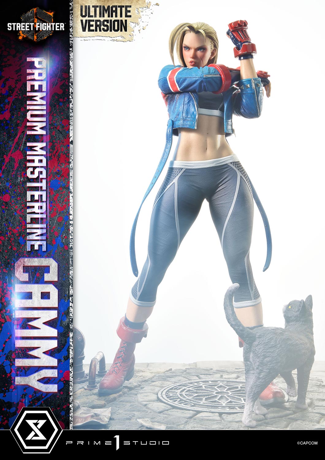 Premium Master Line Street Fighter VI Cammy Ultimate Edition collectible scale model made of plastics by Tokyo Figure
