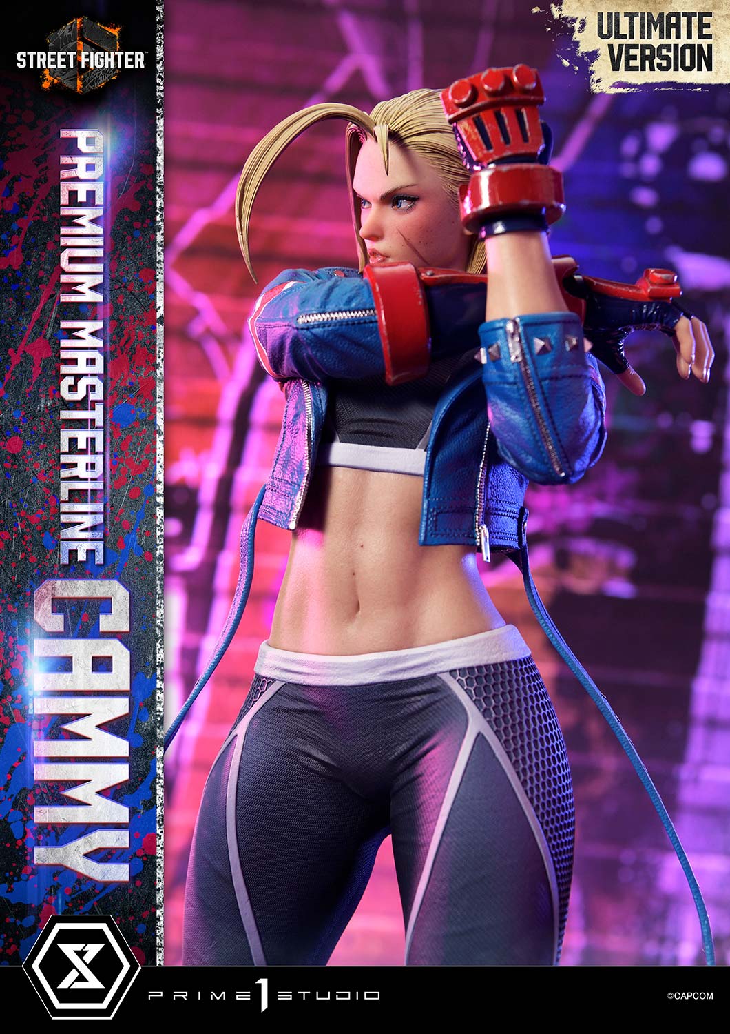 Premium Master Line Street Fighter VI Cammy Ultimate Edition collectible scale model made of plastics by Tokyo Figure