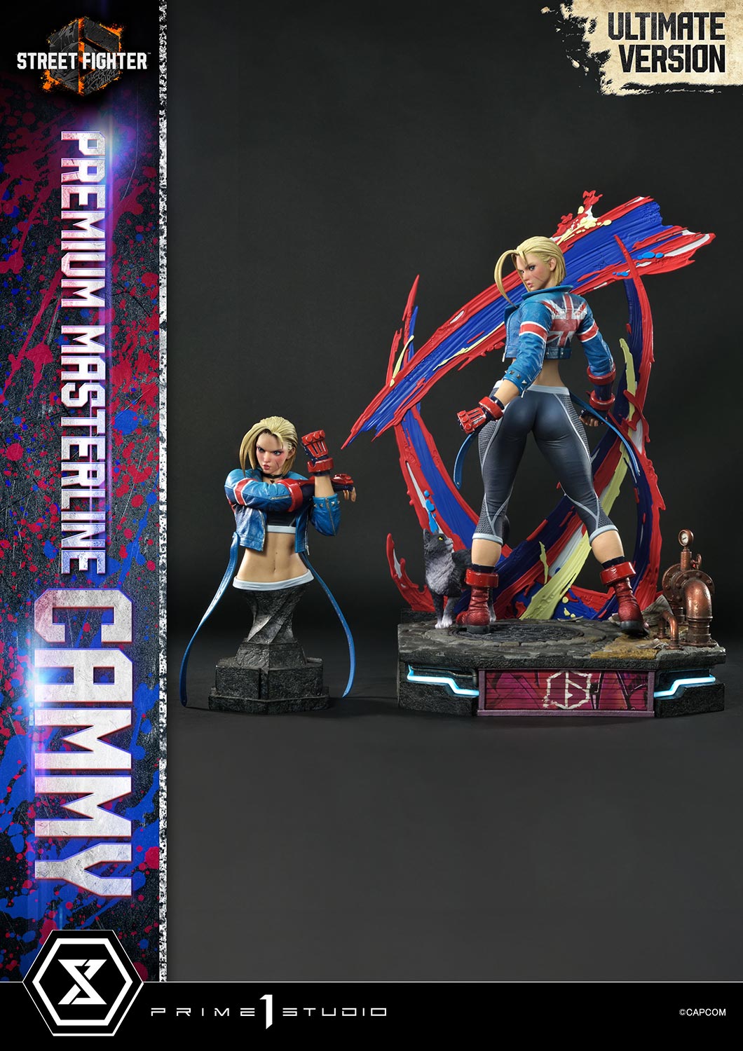 Premium Master Line Street Fighter VI Cammy Ultimate Edition collectible scale model made of plastics by Tokyo Figure