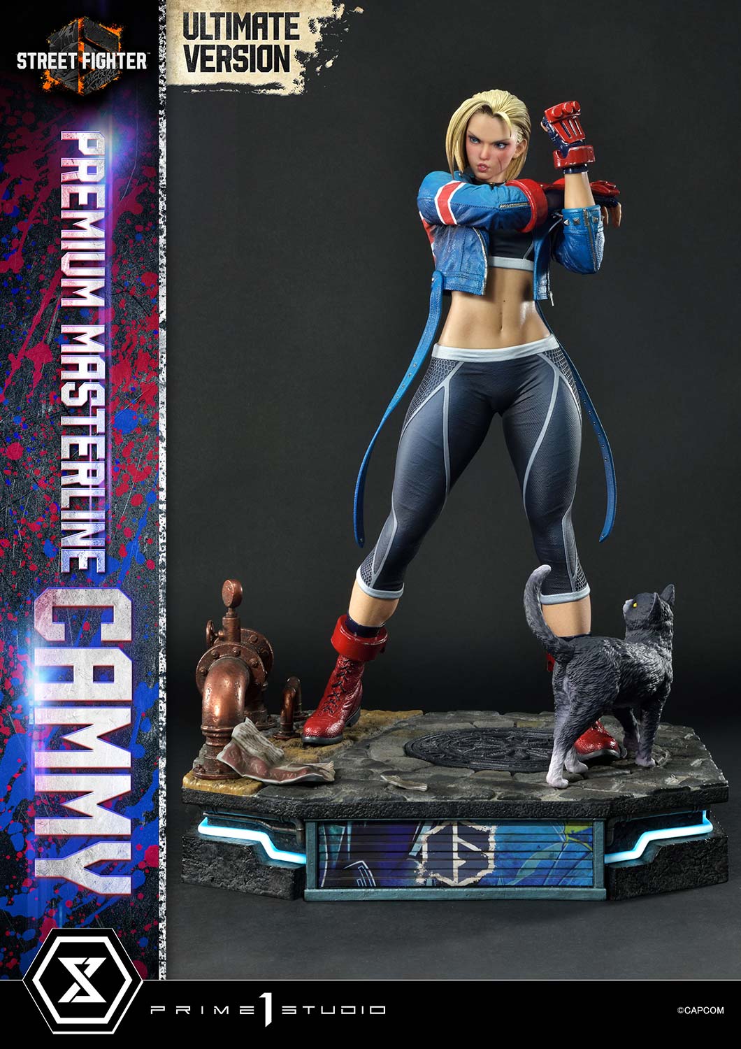 Premium Master Line Street Fighter VI Cammy Ultimate Edition collectible scale model made of plastics by Tokyo Figure