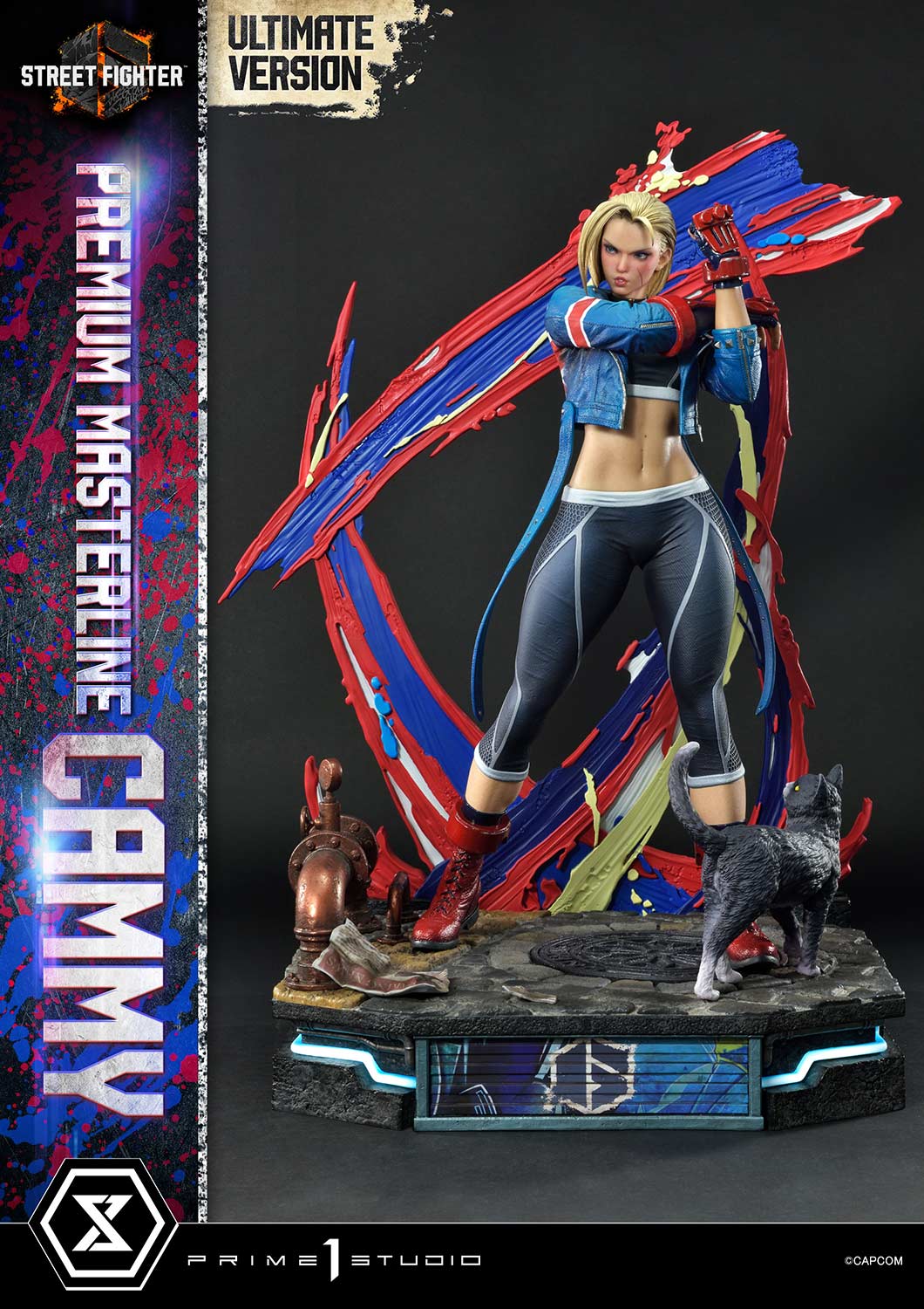 Premium Master Line Street Fighter VI Cammy Ultimate Edition collectible scale model made of plastics by Tokyo Figure