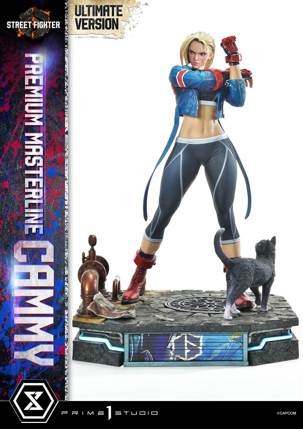 Premium Master Line Street Fighter VI Cammy Ultimate Edition collectible scale model made of plastics by Tokyo Figure