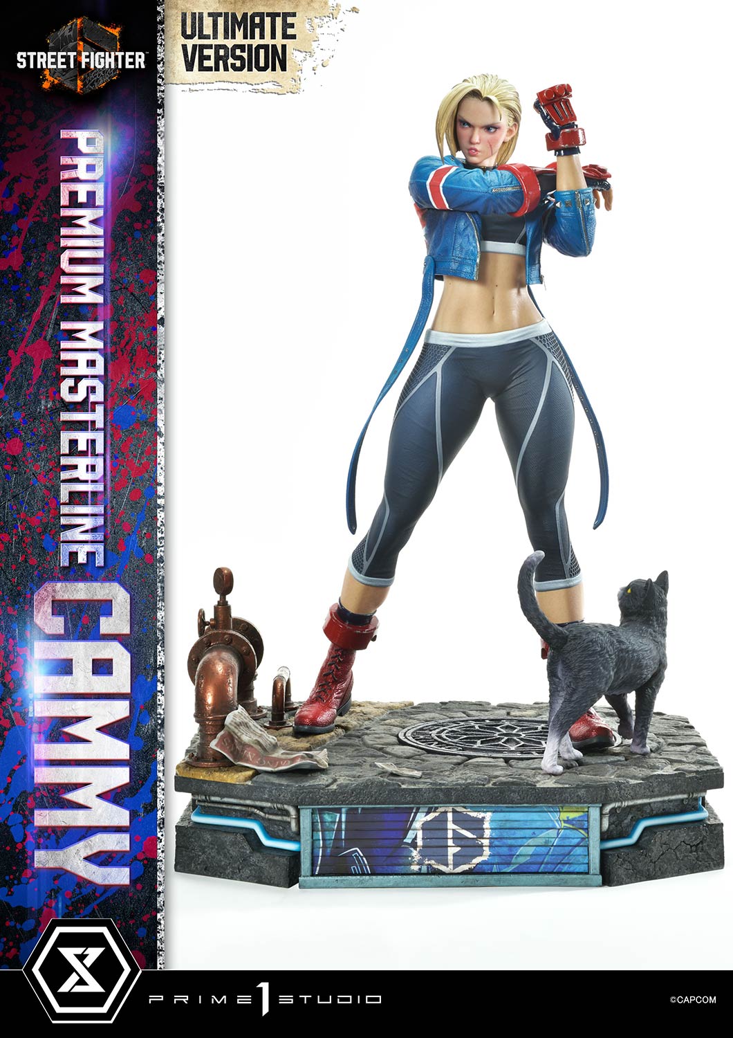 Premium Master Line Street Fighter VI Cammy Ultimate Edition collectible scale model made of plastics by Tokyo Figure