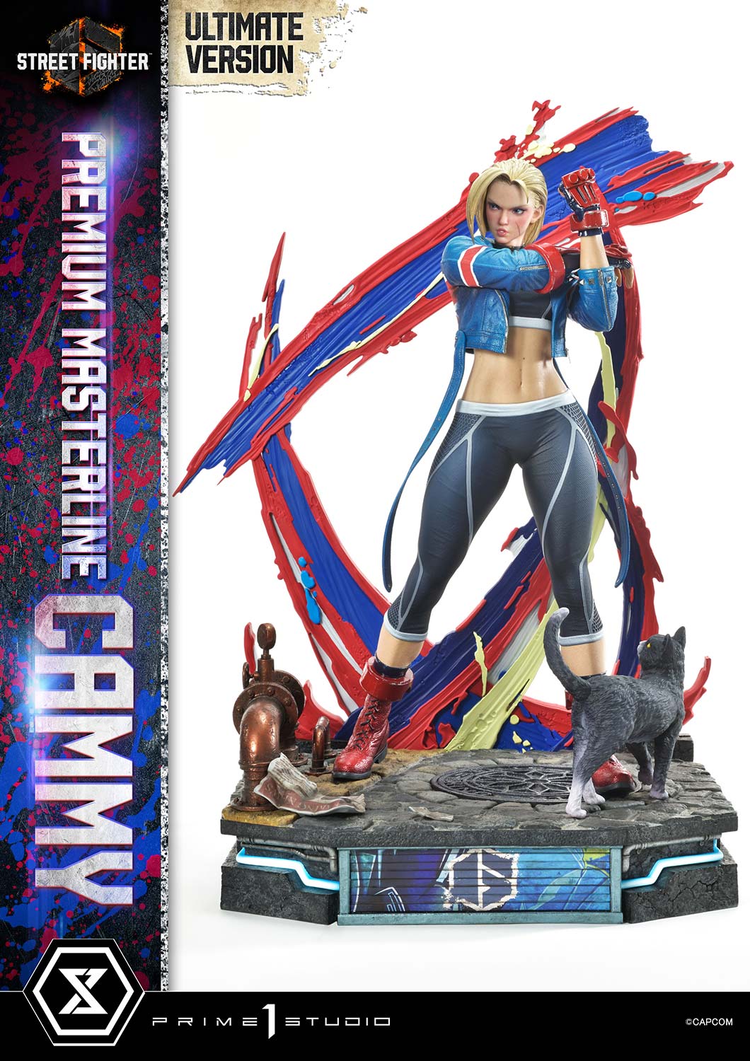 Premium Master Line Street Fighter VI Cammy Ultimate Edition collectible scale model made of plastics by Tokyo Figure