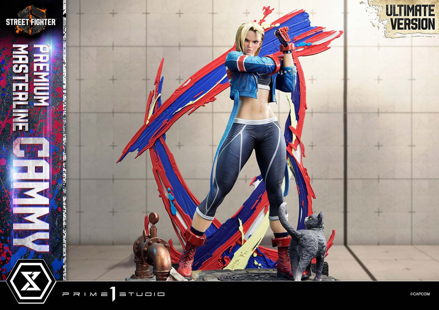 Premium Master Line Street Fighter VI Cammy Ultimate Edition collectible scale model made of plastics by Tokyo Figure