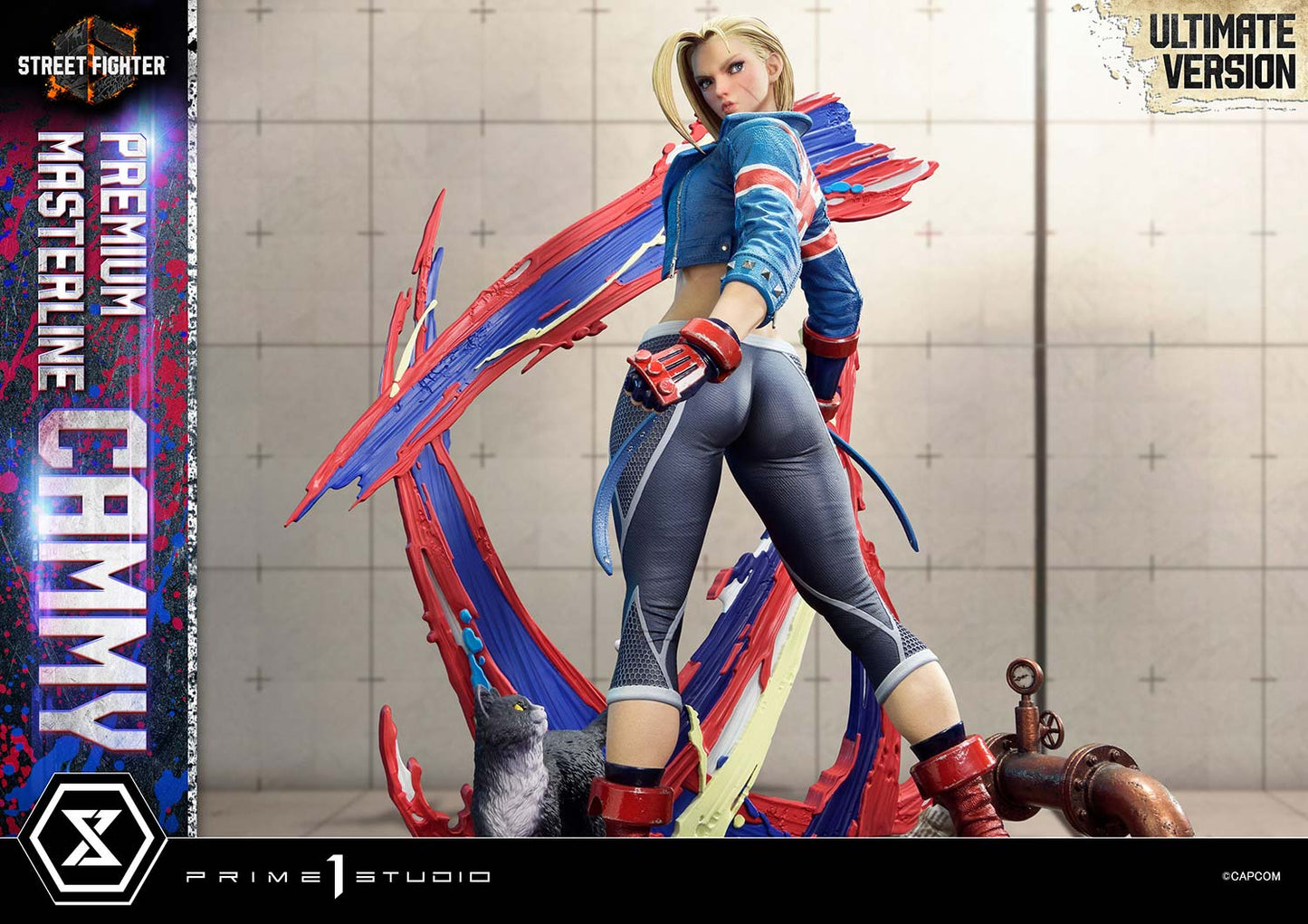 Premium Master Line Street Fighter VI Cammy Ultimate Edition collectible scale model made of plastics by Tokyo Figure