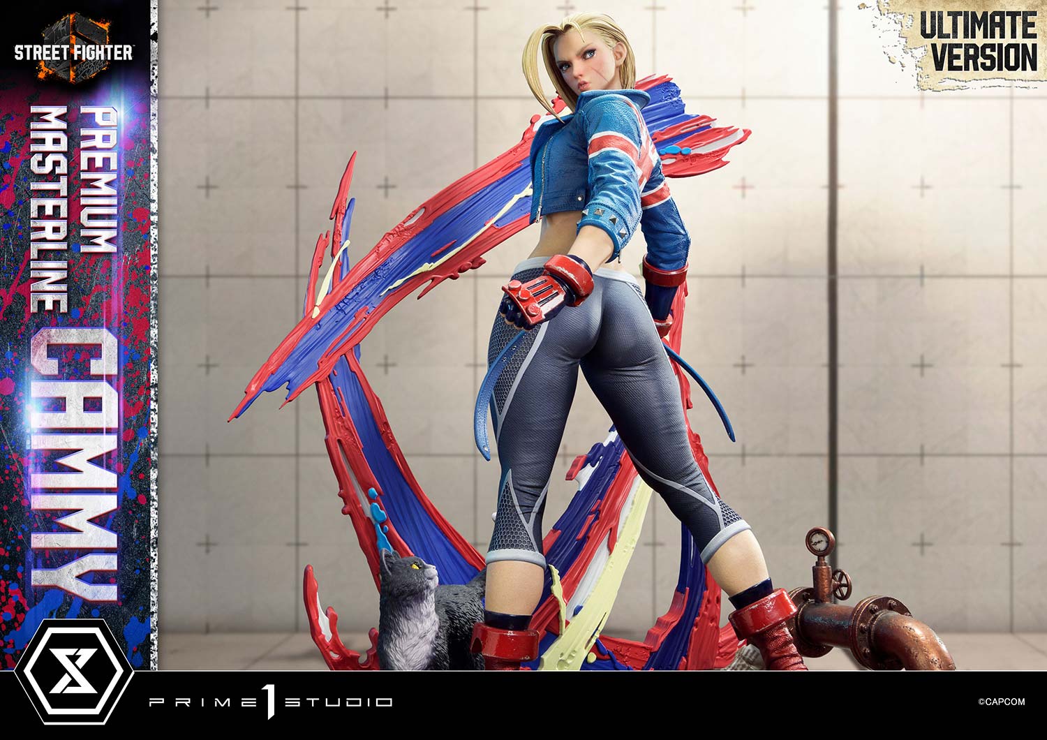 Premium Master Line Street Fighter VI Cammy Ultimate Edition collectible scale model made of plastics by Tokyo Figure