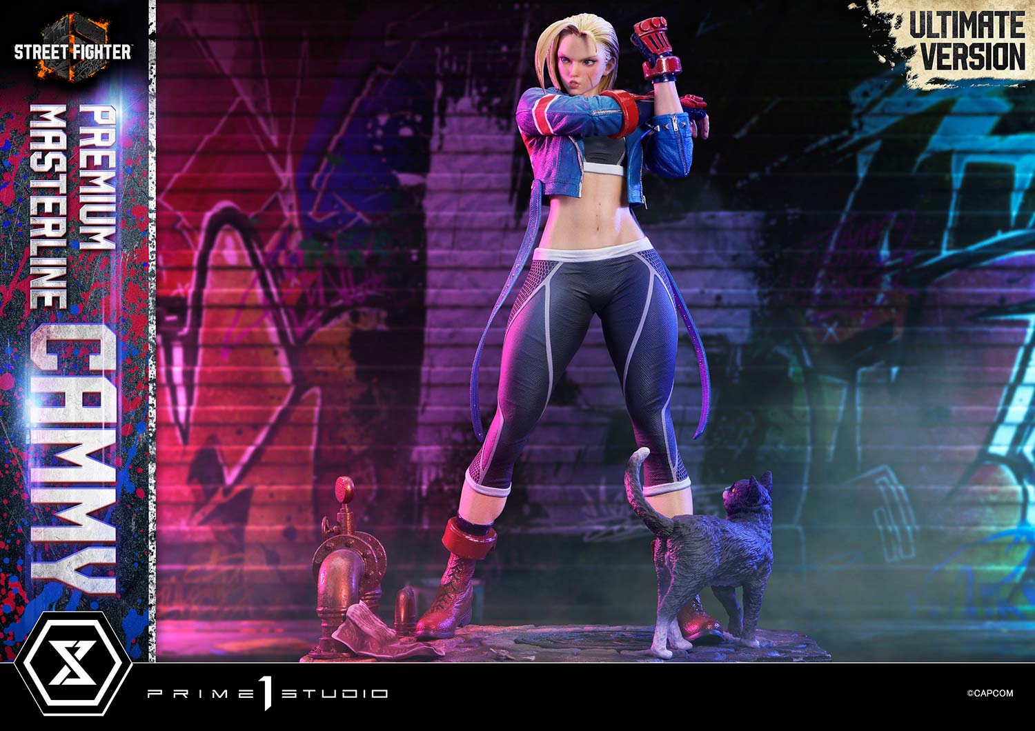 Premium Master Line Street Fighter VI Cammy Ultimate Edition collectible scale model made of plastics by Tokyo Figure