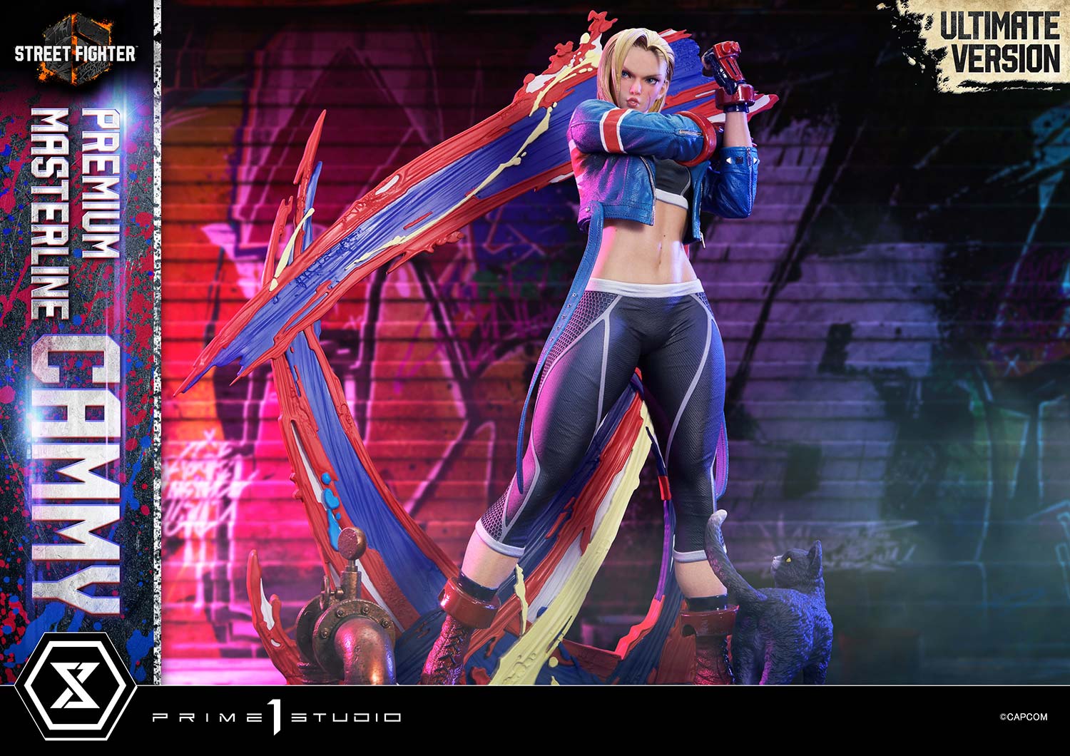 Premium Master Line Street Fighter VI Cammy Ultimate Edition collectible scale model made of plastics by Tokyo Figure
