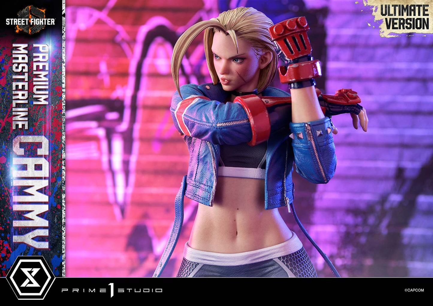 Premium Master Line Street Fighter VI Cammy Ultimate Edition collectible scale model made of plastics by Tokyo Figure