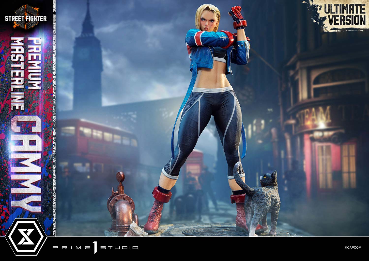 Premium Master Line Street Fighter VI Cammy Ultimate Edition collectible scale model made of plastics by Tokyo Figure