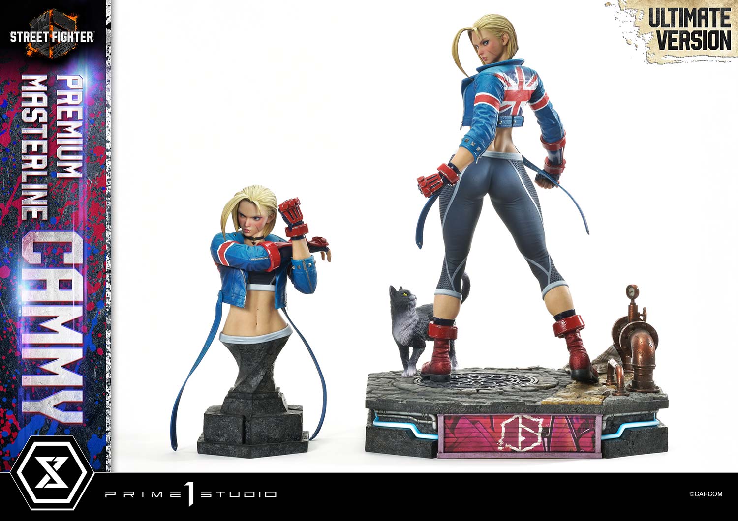 Premium Master Line Street Fighter VI Cammy Ultimate Edition collectible scale model made of plastics by Tokyo Figure