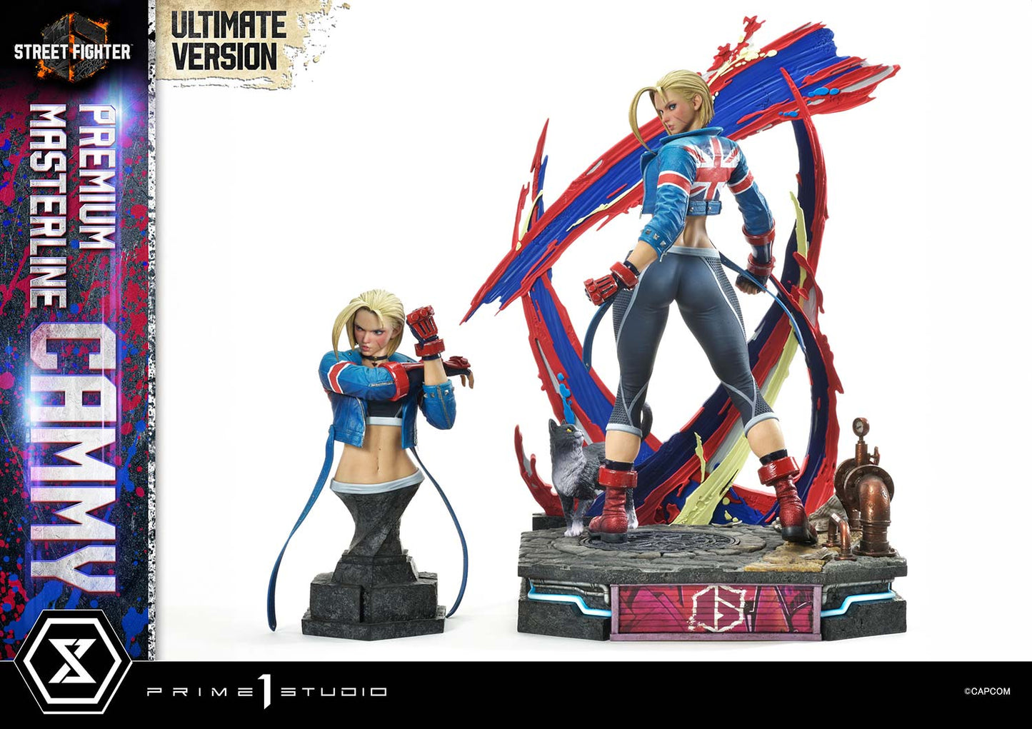 Premium Master Line Street Fighter VI Cammy Ultimate Edition collectible scale model made of plastics by Tokyo Figure