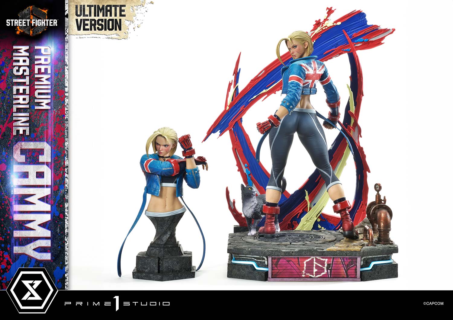 Premium Master Line Street Fighter VI Cammy Ultimate Edition collectible scale model made of plastics by Tokyo Figure