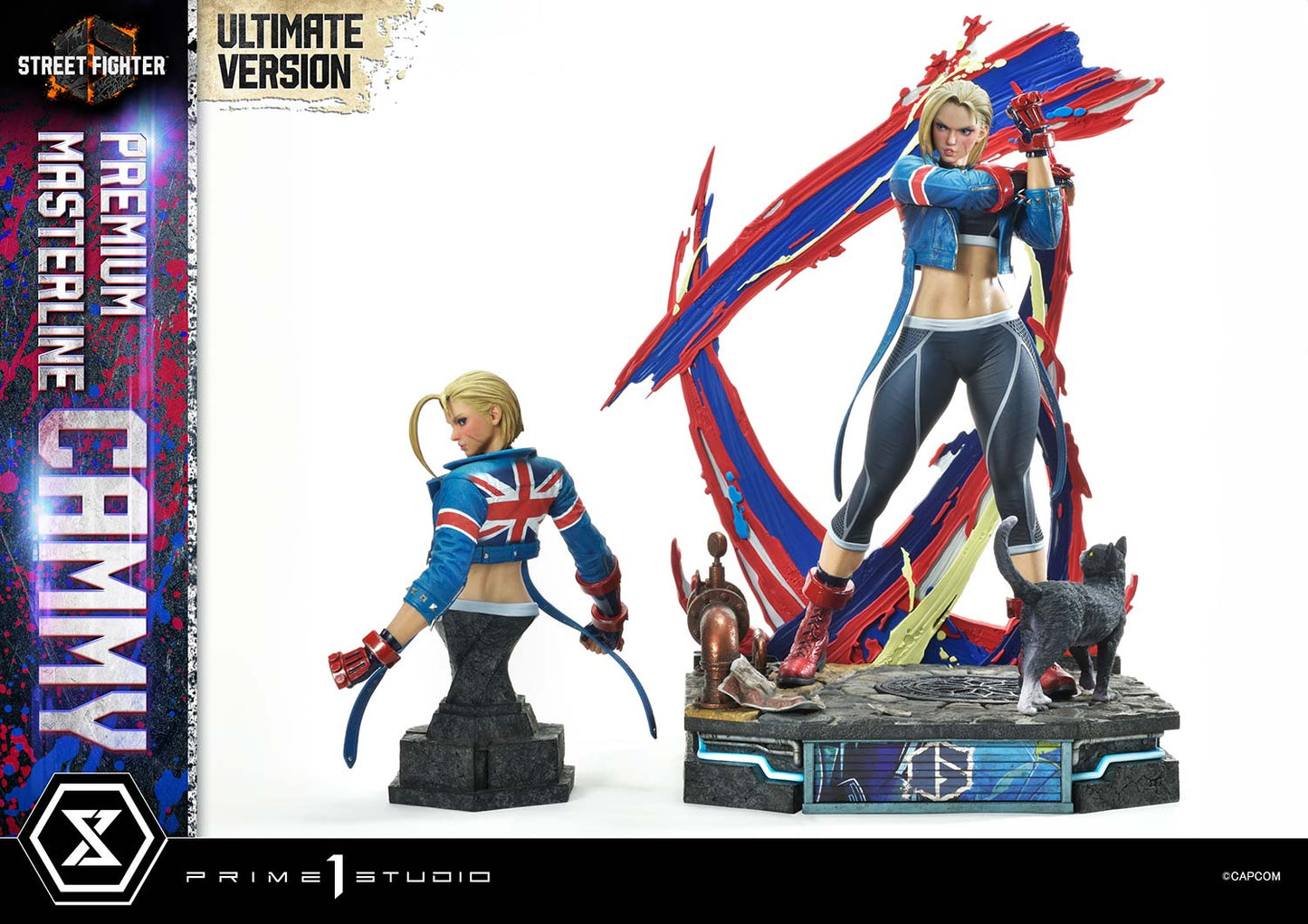 Premium Master Line Street Fighter VI Cammy Ultimate Edition collectible scale model made of plastics by Tokyo Figure