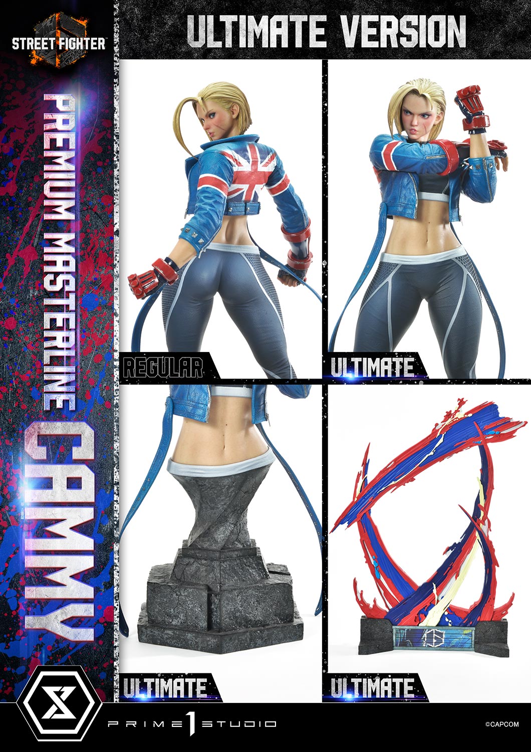 Premium Master Line Street Fighter VI Cammy Ultimate Edition collectible scale model made of plastics by Tokyo Figure