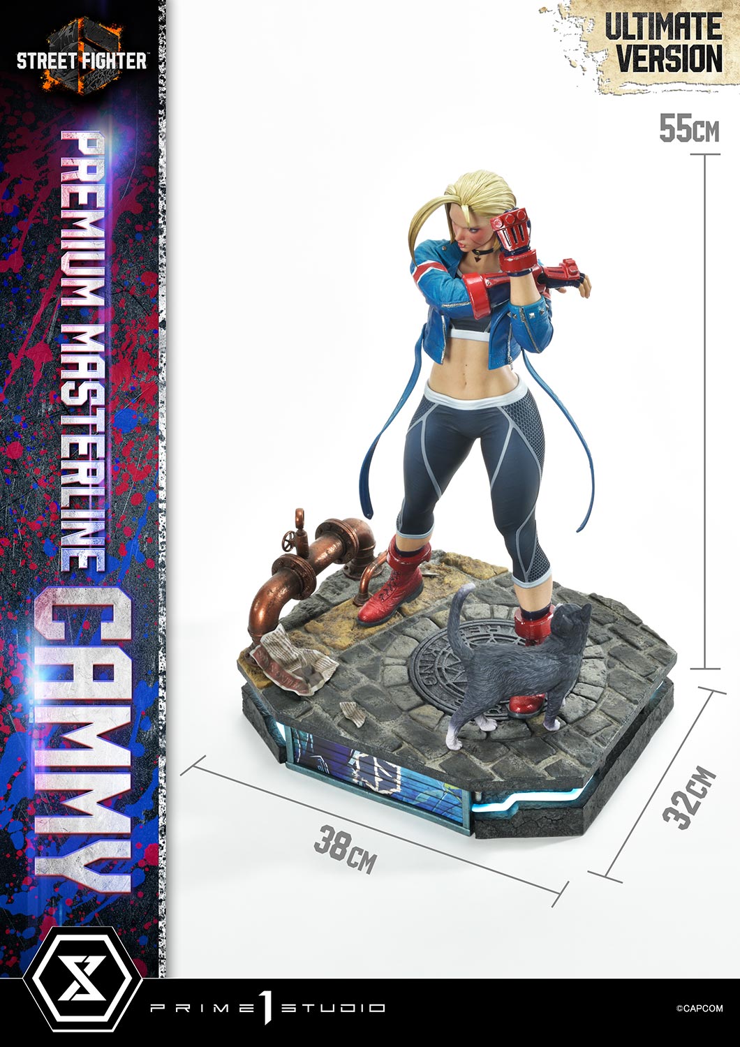 Premium Master Line Street Fighter VI Cammy Ultimate Edition collectible scale model made of plastics by Tokyo Figure