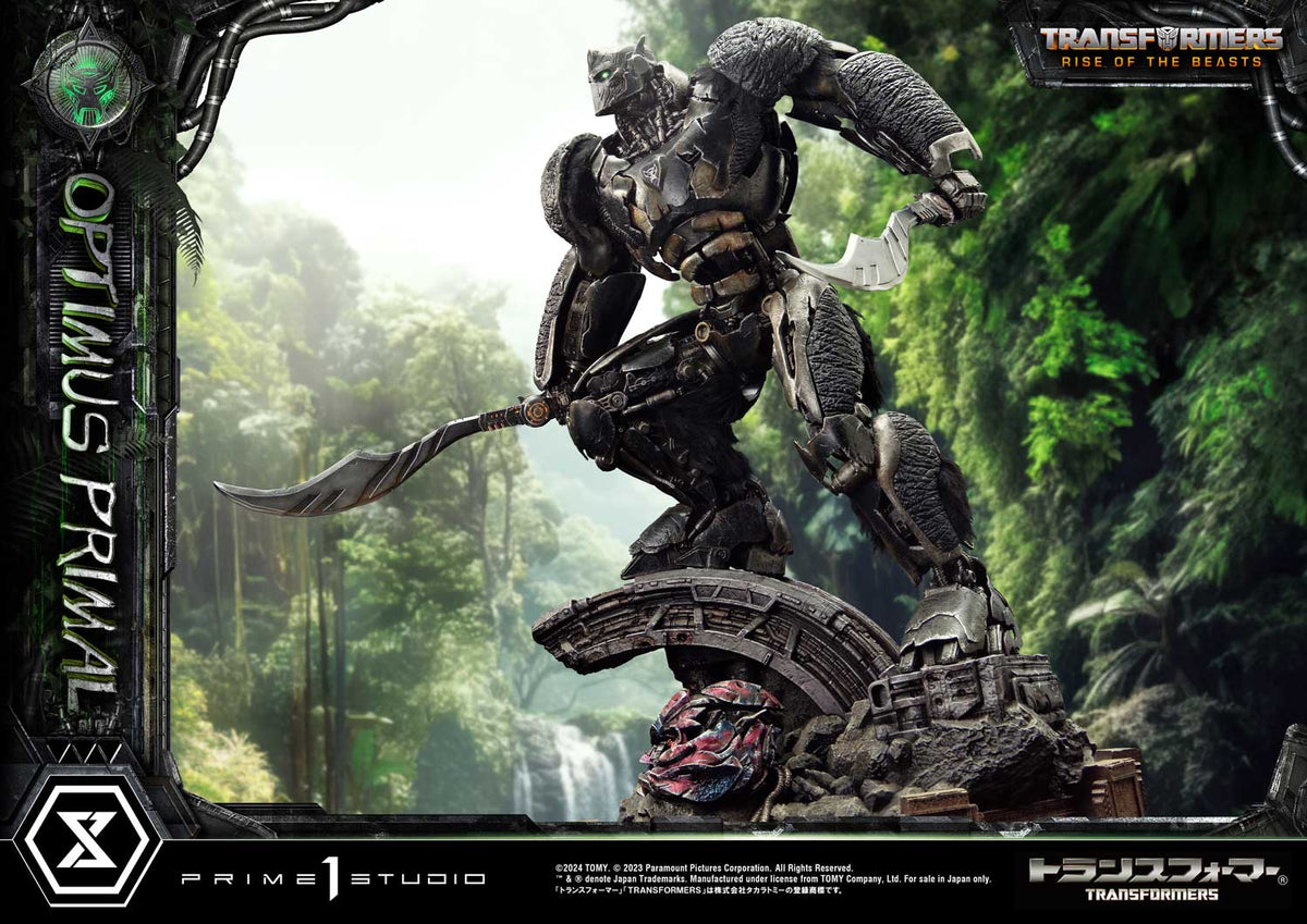 Transformers: Rise of the Beasts - Museum Masterline Transformers: Beast Awakening Optimus Primal collectible scale model made of plastics by Tokyo Figure