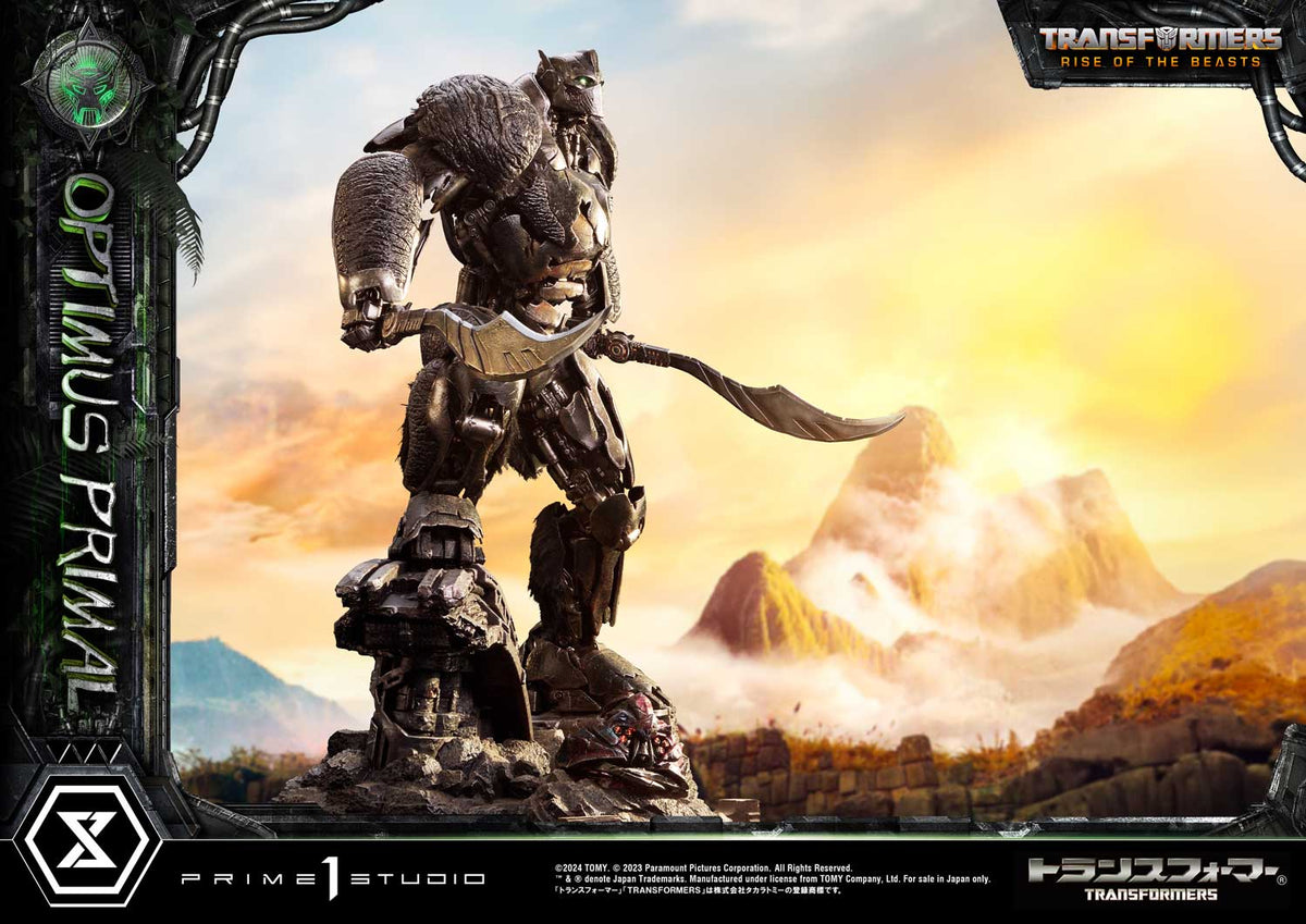 Transformers: Rise of the Beasts - Museum Masterline Transformers: Beast Awakening Optimus Primal collectible scale model made of plastics by Tokyo Figure