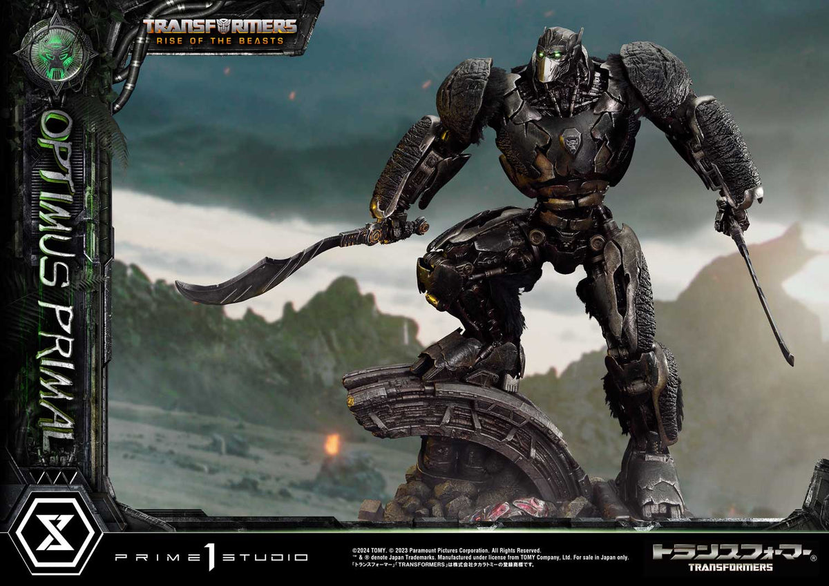 Transformers: Rise of the Beasts - Museum Masterline Transformers: Beast Awakening Optimus Primal collectible scale model made of plastics by Tokyo Figure