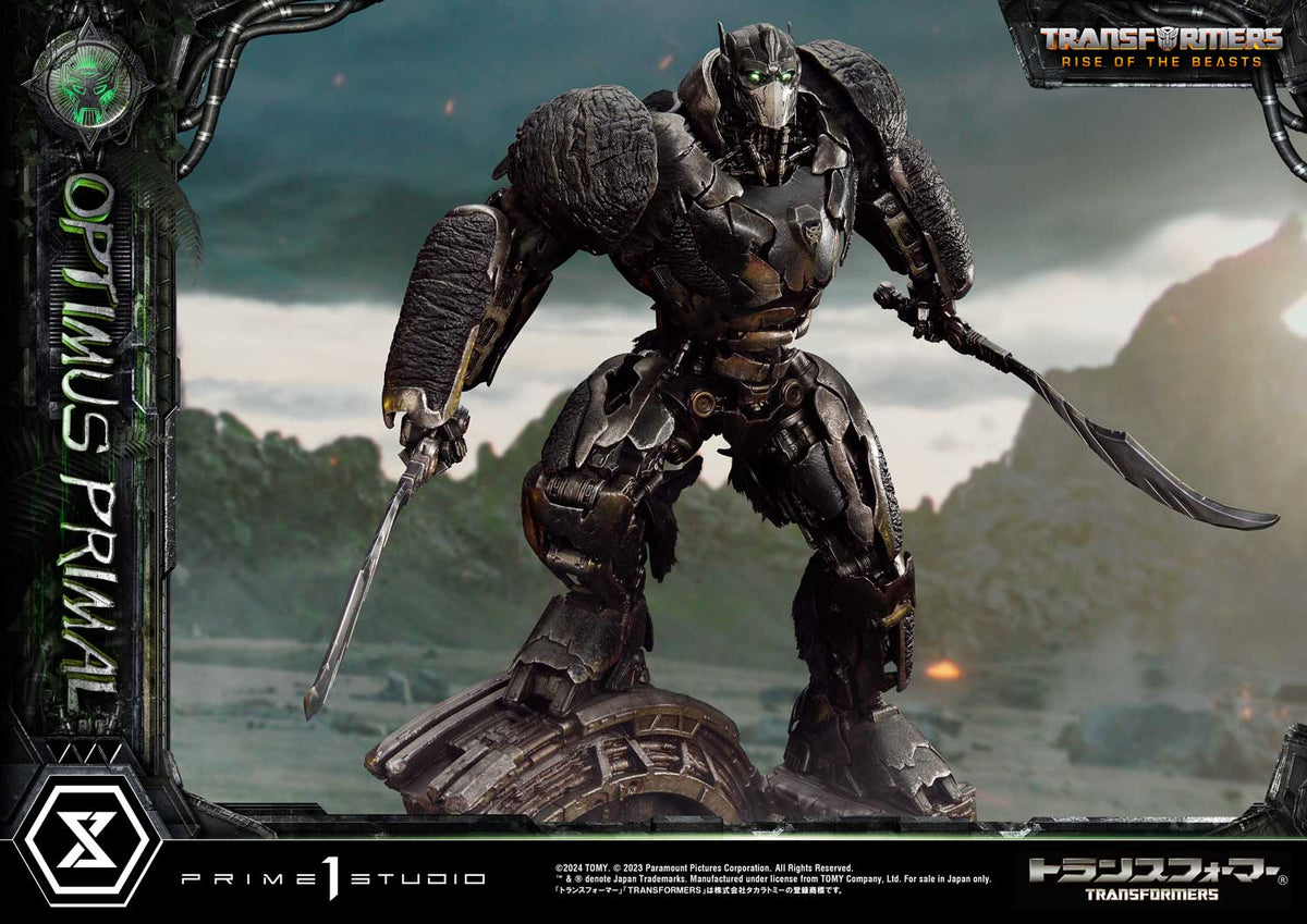 Transformers: Rise of the Beasts - Museum Masterline Transformers: Beast Awakening Optimus Primal collectible scale model made of plastics by Tokyo Figure