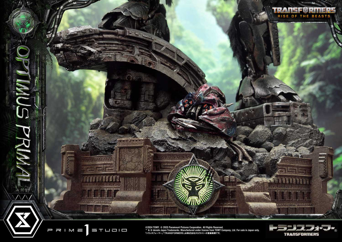 Transformers: Rise of the Beasts - Museum Masterline Transformers: Beast Awakening Optimus Primal collectible scale model made of plastics by Tokyo Figure
