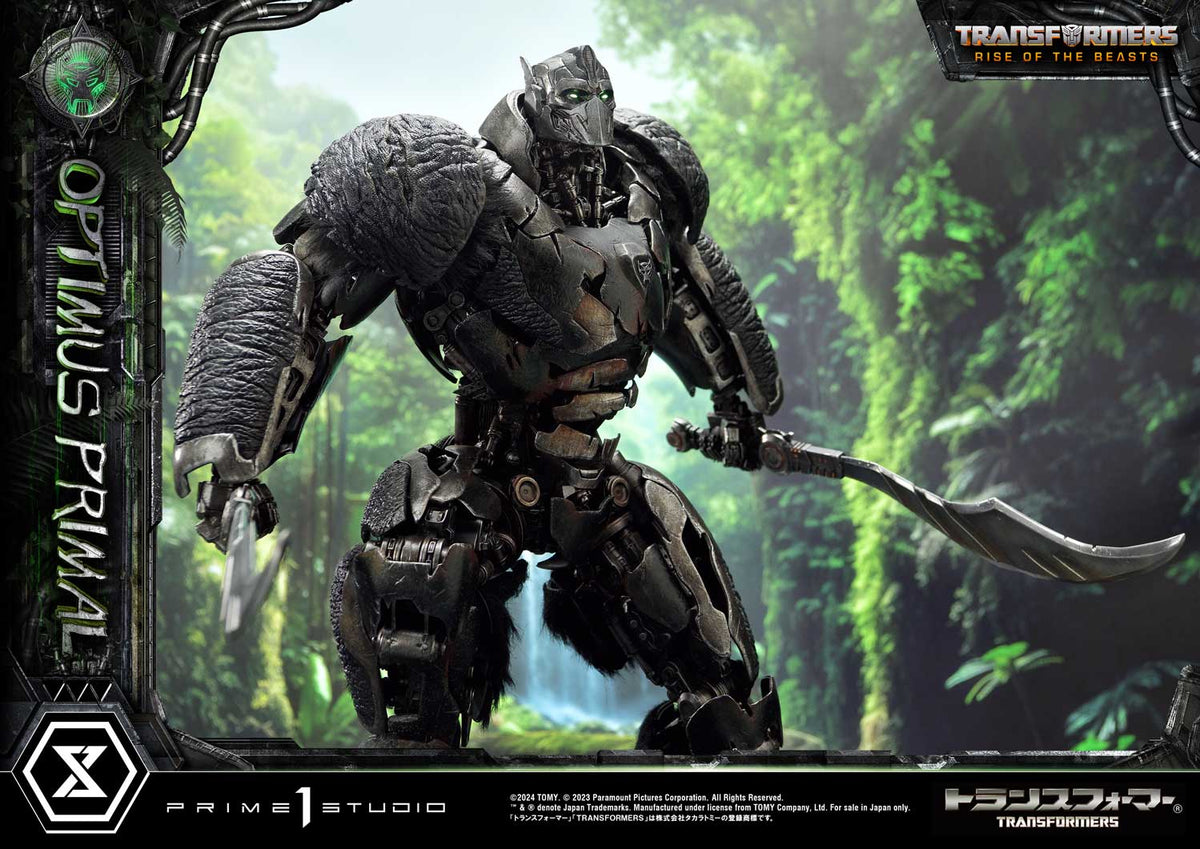 Transformers: Rise of the Beasts - Museum Masterline Transformers: Beast Awakening Optimus Primal collectible scale model made of plastics by Tokyo Figure