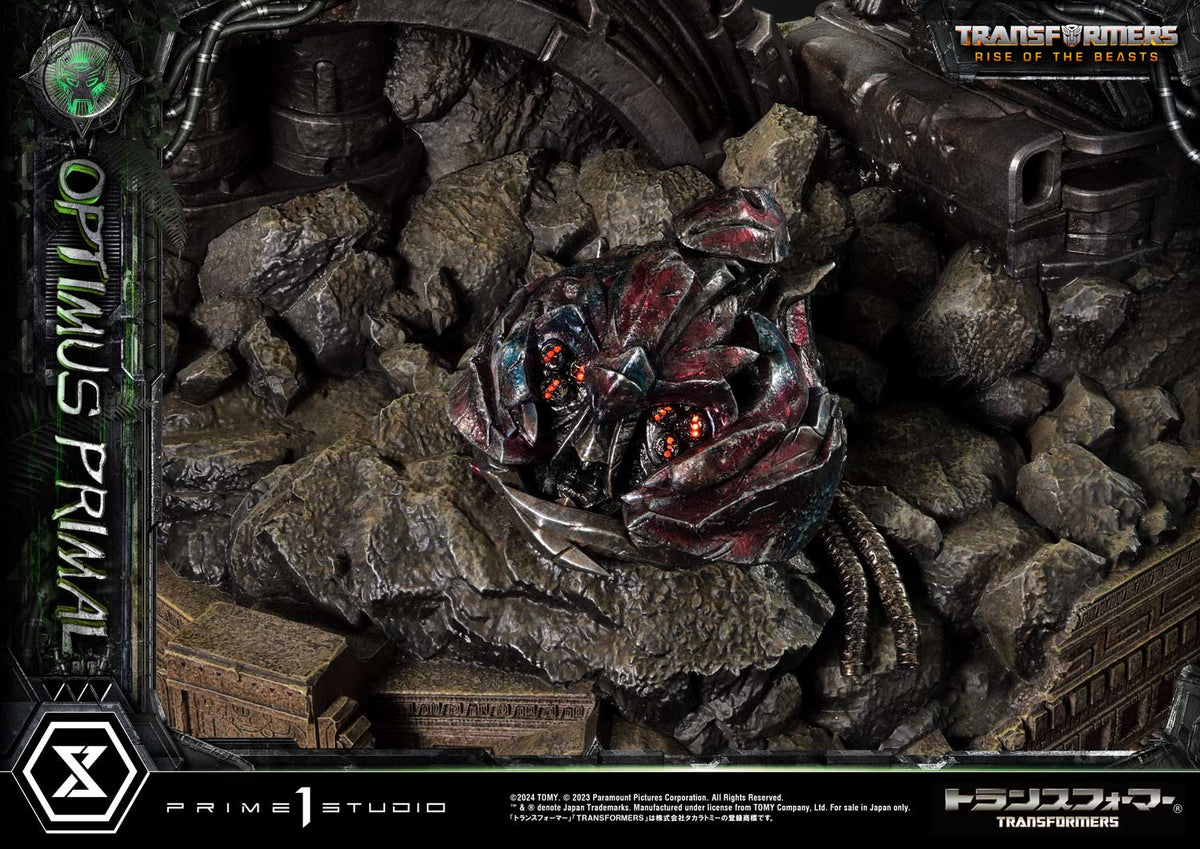 Transformers: Rise of the Beasts - Museum Masterline Transformers: Beast Awakening Optimus Primal collectible scale model made of plastics by Tokyo Figure