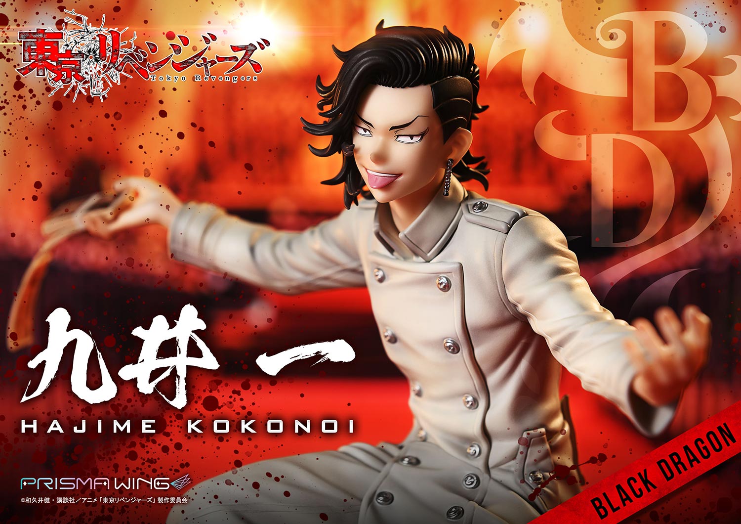 PRISMA WING Kokonoi Hajime 1/7 Scale Figure collectible scale model made of plastics by Tokyo Figure