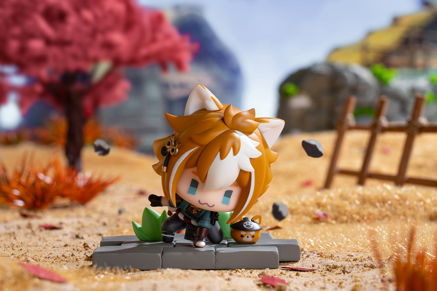 Genshin Impact 'Heroic Figures of the Battlefield' Trading Figures Inazuma Edition 6-piece BOX collectible scale model made of plastics by Tokyo Figure
