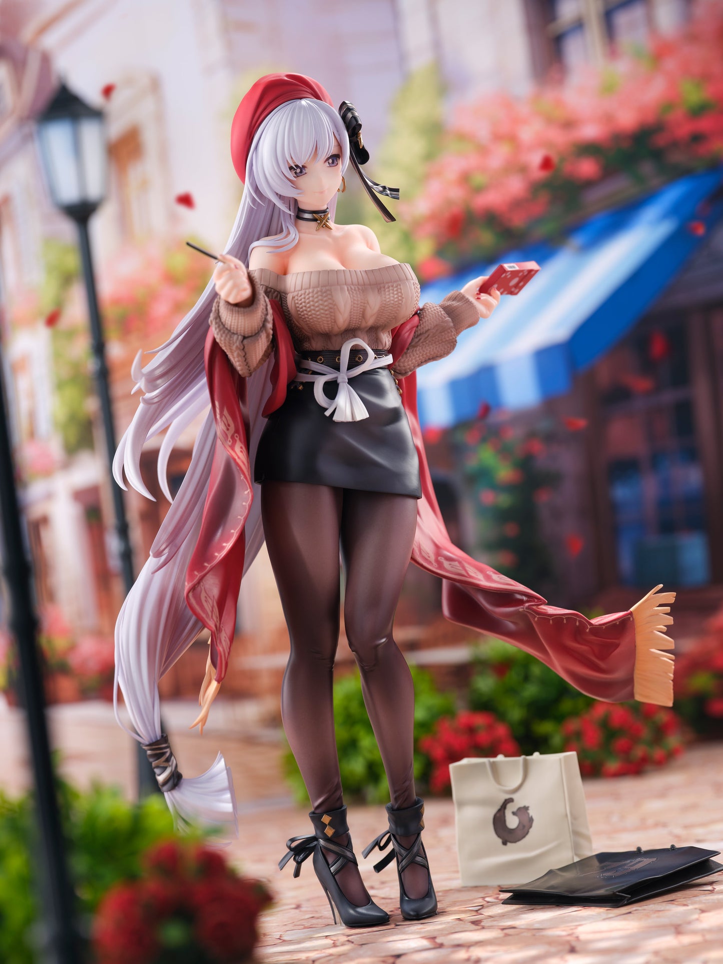 Azur Lane Belfast - Shopping with the Maid-in-Chief Ver. collectible scale model made of plastics by Tokyo Figure