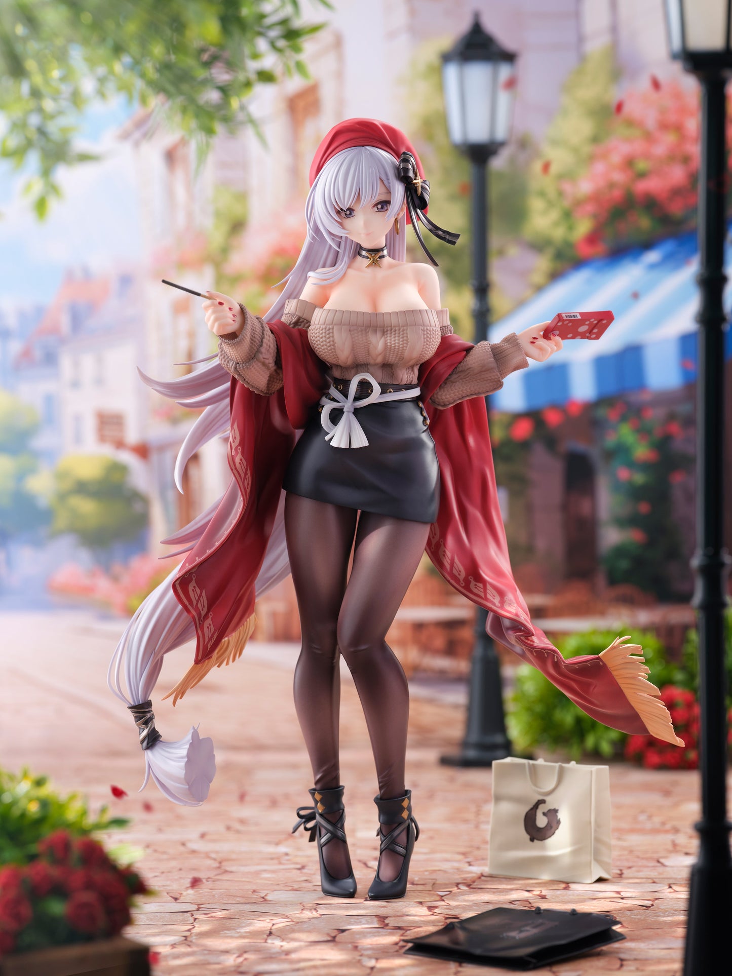 Azur Lane Belfast - Shopping with the Maid-in-Chief Ver. collectible scale model made of plastics by Tokyo Figure