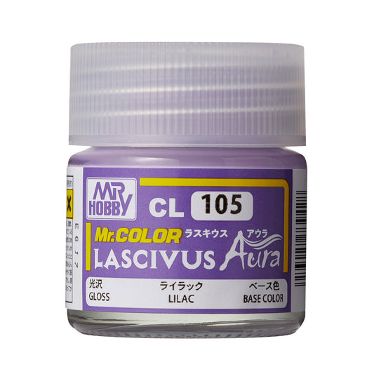 Mr. Hobby CL105 Mr. Color Lascivus Lilac Model Paint by GSI Creos 10 ml paint bottle front view