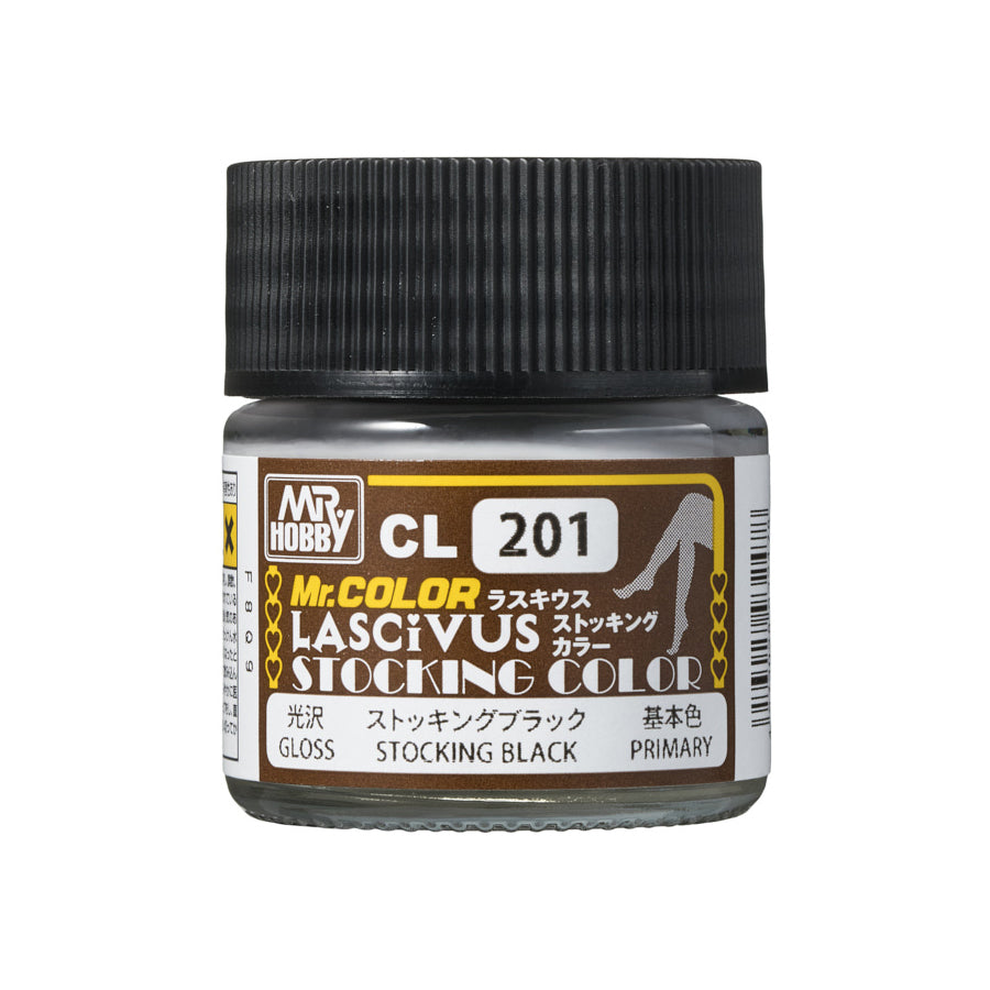 CL201 Mr. Color Lascivus Stocking Black Model Paint by Mr. Hobby