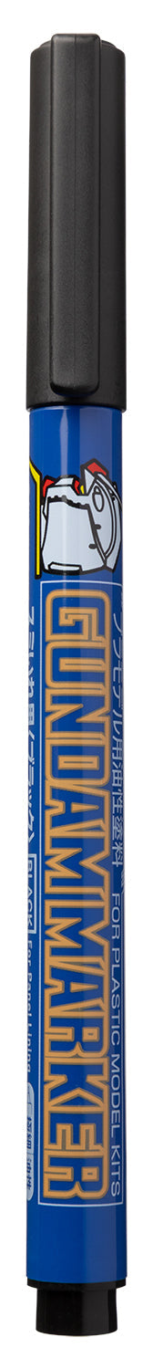 Mr. Hobby GM01 Gundam Marker Black Ink Pen Black color Extra Fine Tip without packaging by GSI Creos