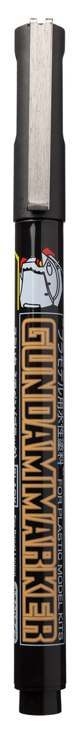 Mr. Hobby GM20 Gundam Marker Black Felt-Tip Pen Black color Extra Fine Tip without packaging by GSI Creos