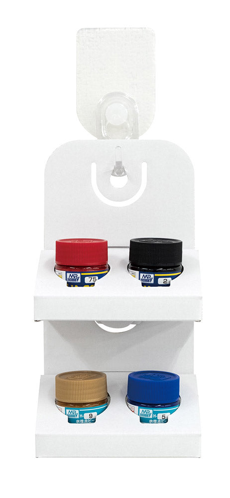 GT121 Mr. Mini Wall Paint Rack Paint Stand, Paint Rack by Mr. Hobby made of Cardboard Paper