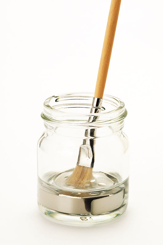 GT35 Mr. Brush Washer       Brush Glass by Mr. Hobby made of Glass Metal