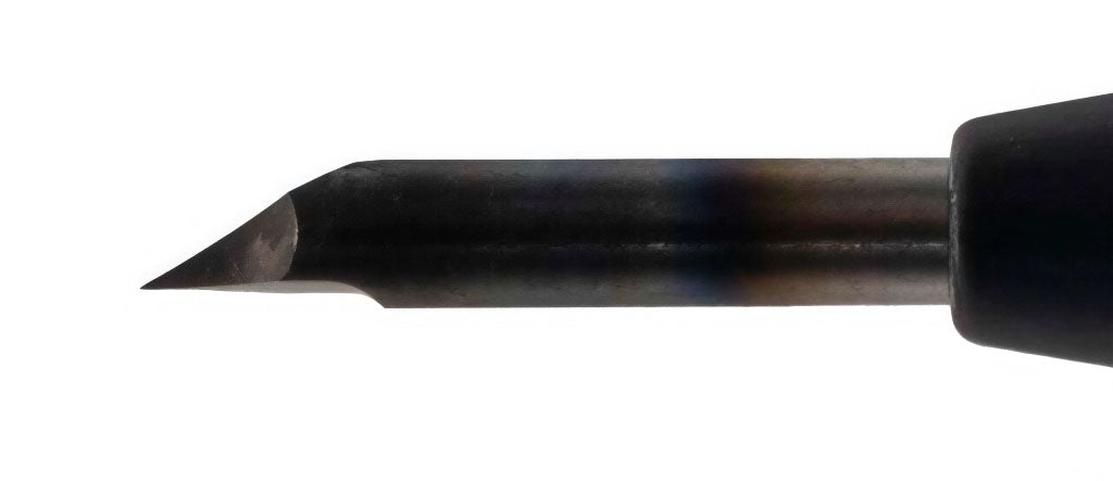 GT-65K 0.2 mm Blade for Shallow Engraving Replacement Blade by Mr. Hobby made of Metal