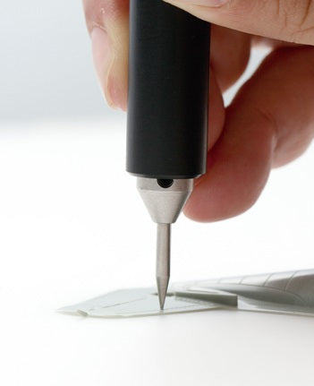 GT70 Mr. Rivet Marking Engraving Pen by Mr. Hobby made of Plastic Metal